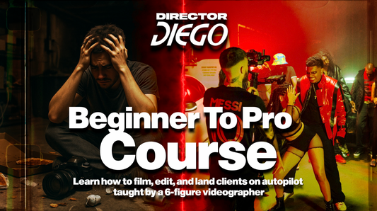 Director Diego's Beginner to Pro Videographer System