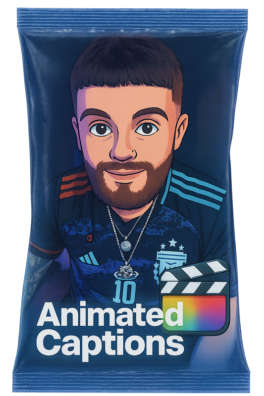 Animated Captions Pack For Final Cut Pro